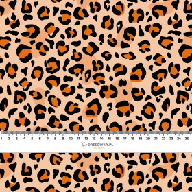 LEOPARD / SPRENKEL  - leichte Maschenware angeraut