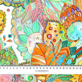 PASTELL-MEHNDI - Hydrophober angerauter Wintersweat