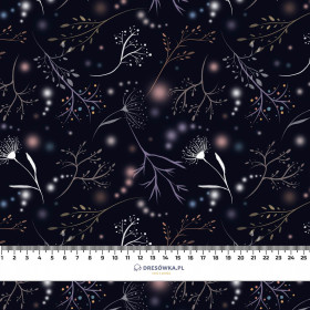 WINTERZWEIGE M. 2 (WINTER IM PARK) - leichte Maschenware angeraut