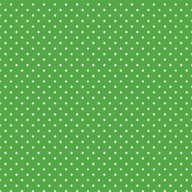 WEIßE PUNKTE / grün  ( GREEN ) - Wasserabweisende Webware