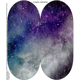 "Beanie" Mütze - GALAXY / Größe nach Wahl
