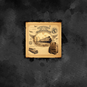 TRAVEL TIME M. 9 - Paneel (60cm x 50cm)