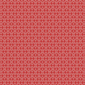 HERZEN (KONTUR) m. 2 / rot (WALENTINESMIX)