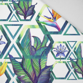 BLUMEN IN DEN HEXAGONEN - HOME DECOR PREMIUM Webware