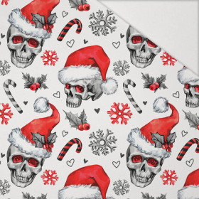 WEIHNACHTSSCHÄDEL - Hydrophober angerauter Wintersweat