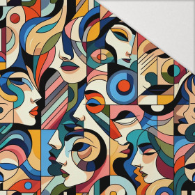 FACES PAT. 2 - Hydrophober angerauter Wintersweat