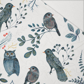 FOLK VÖGEL M. 2 (FOLK WALD)  - Hydrophober angerauter Wintersweat