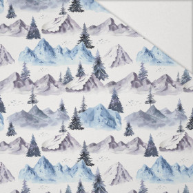 BERGE M.2 (GEMALTER WALD) - Hydrophober angerauter Wintersweat