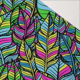 NEON BLÄTTER - Hydrophober angerauter Wintersweat