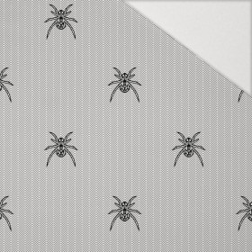 SPINNEN / NACHT RUF / weiß - Hydrophober angerauter Wintersweat