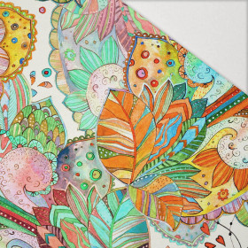 PASTELL-MEHNDI - Hydrophober angerauter Wintersweat