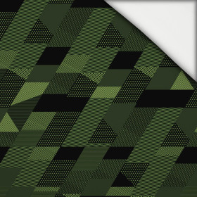 GEOMETRISCHER CAMOUFLAGE M. 1 - leichte Maschenware angeraut