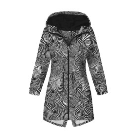 DAMENPARKA (ANNA) - ZEBRA BLÄTTER - Nähset