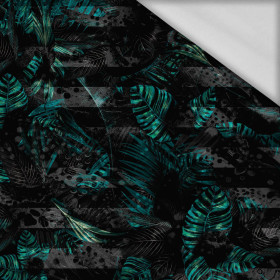 JUNGLE ZEBRA / MONSTERA  - Lycra 300g