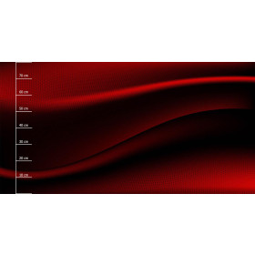 ABSTRAKTION Ms.5  - Paneel (80cm x 155cm) Wintersweat angeraut mit Elastan ITY