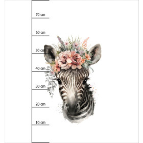 BABY ZEBRA - Panel (75cm x 80cm) SINGLE JERSEY PANEL