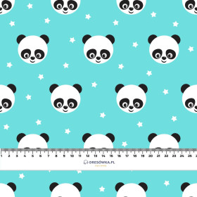 STAR PANDAS - Baumwoll Webware