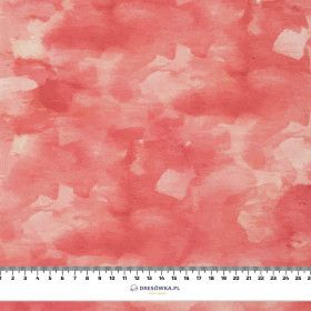 CAMOUFLAGE m. 2 / rot- Polster- Velours