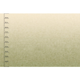 OMBRE / ACID WASH - hellgrün (vanille) - panoramisches Paneel (110cm x 165cm)