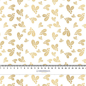 GOLDEN ILEX (WHITE CHRISTMAS) - Baumwoll Webware