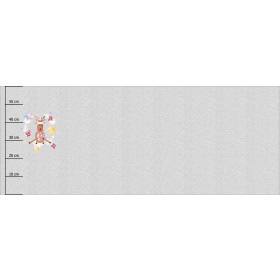 RENTIER MIX (WEIHNACHTSRENTIERE) - panoramisches Paneel (60 x 155cm)