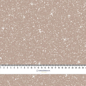 WINTER HIMMEL (WEIßE WEIHNACHTEN) - leichte Maschenware angeraut