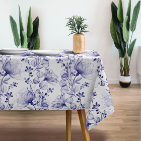 BLUMEN Ms. 4 (Very Peri) - Leinen 100%