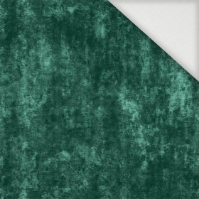 GRUNGE (flaschengrün) - Webware für Tischdecken