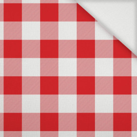 VICHY GITTER ROT  - Webware für Tischdecken