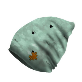 "Beanie" Mütze - PRINCESS (minimal) / CAMOUFLAGE m. 2 (modern mint) 48-50