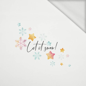 PINGUIN MIT GESCHENK / Schlitten (WEIHNACHTSPINGUINE) - panoramisches Paneel  Sommersweat 