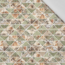 HERBSTMIX 3D (HERBST IM WALD) - Baumwoll Webware