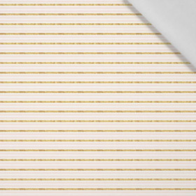 PASTELL STREIFEN / GLITTER (KÜRBISGARTEN) - Baumwoll Webware