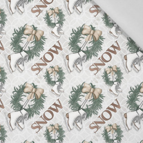 SCHLITTSCHUHE / SNOW (WINTER IN DER STADT) - Baumwoll Webware