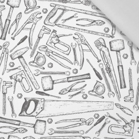 WERKZEUG / grau - Baumwoll Webware