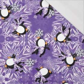 100cm PINGUINE MIT SCHLITTSCHUHEN (PINGUINE) - bio single jerset mit Elastan