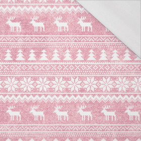 RENTIERE MST. 2 / ACID WASH ROSENQUARZ - bio single jerset mit Elastan Sommersweat