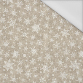 SCHNEEFLOCKEN MST. 2 / ACID WASH BEIGE - Wasserabweisende Webware