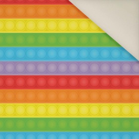 BLÄSCHEN / bunt- Polster- Velours