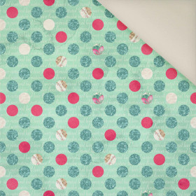 GLITZER DOTS  Ms. 3- Polster- Velours