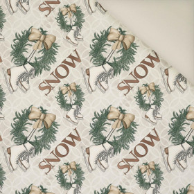 SCHLITTSCHUHE / SNOW (WINTER IN DER STADT)- Polster- Velours