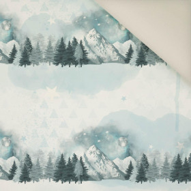 NACHT (WINTER IM GEBIRGE)- Polster- Velours