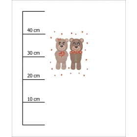 VERLIEBTEN BÄREN Ms. 2 (VERLIEBTEN BÄREN) - Paneel Sommersweat 50cm x 60cm