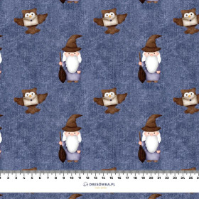 ZAUBERER / Eulen (ZAUBERSCHULE) / ACID WASH DUNKELBLAU