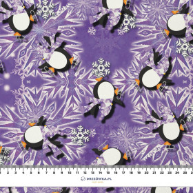 100cm PINGUINE MIT SCHLITTSCHUHEN (PINGUINE) - bio single jerset mit Elastan