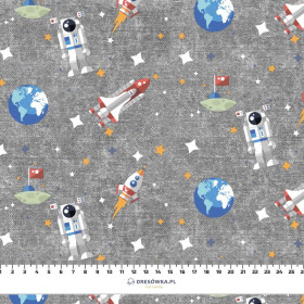 IM WELTRAUM m. 2 (WELTRAUMEXPEDITION) / ACID WASH Grau - Sommersweat