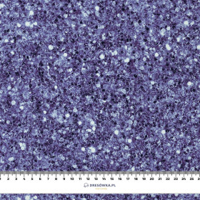 GLITTER (Very Peri) - Baumwoll Webware
