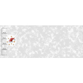 WEIHNACHTSMANNMÜTZE / STERNE (WEIHNACHTSZEIT) - panoramisches Paneel  Sommersweat 