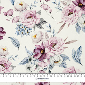 AQUARELL-STRAUß Ms. 2 - Hydrophober angerauter Wintersweat