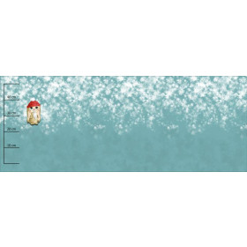 WINTERKANINCHEN MIA - SINGLE JERSEY panoramisches Paneel 